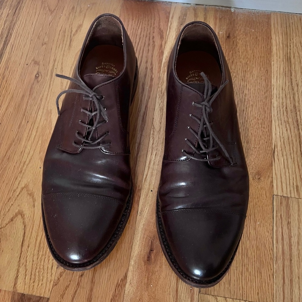 Jcrew Ludlow cap toe leather oxfords in size 11